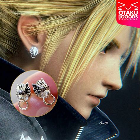 cloud earrings ff7|More.